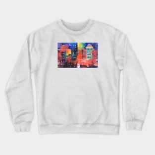 Urban landscape 8 Crewneck Sweatshirt